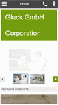 Mobile Screenshot of gluckcorp.com